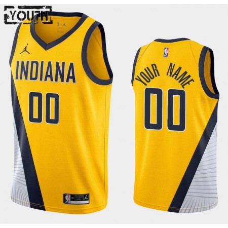 Maillot Basket Indiana Pacers Personnalisé 2020-21 Jordan Brand Statement Edition Swingman - Enfant